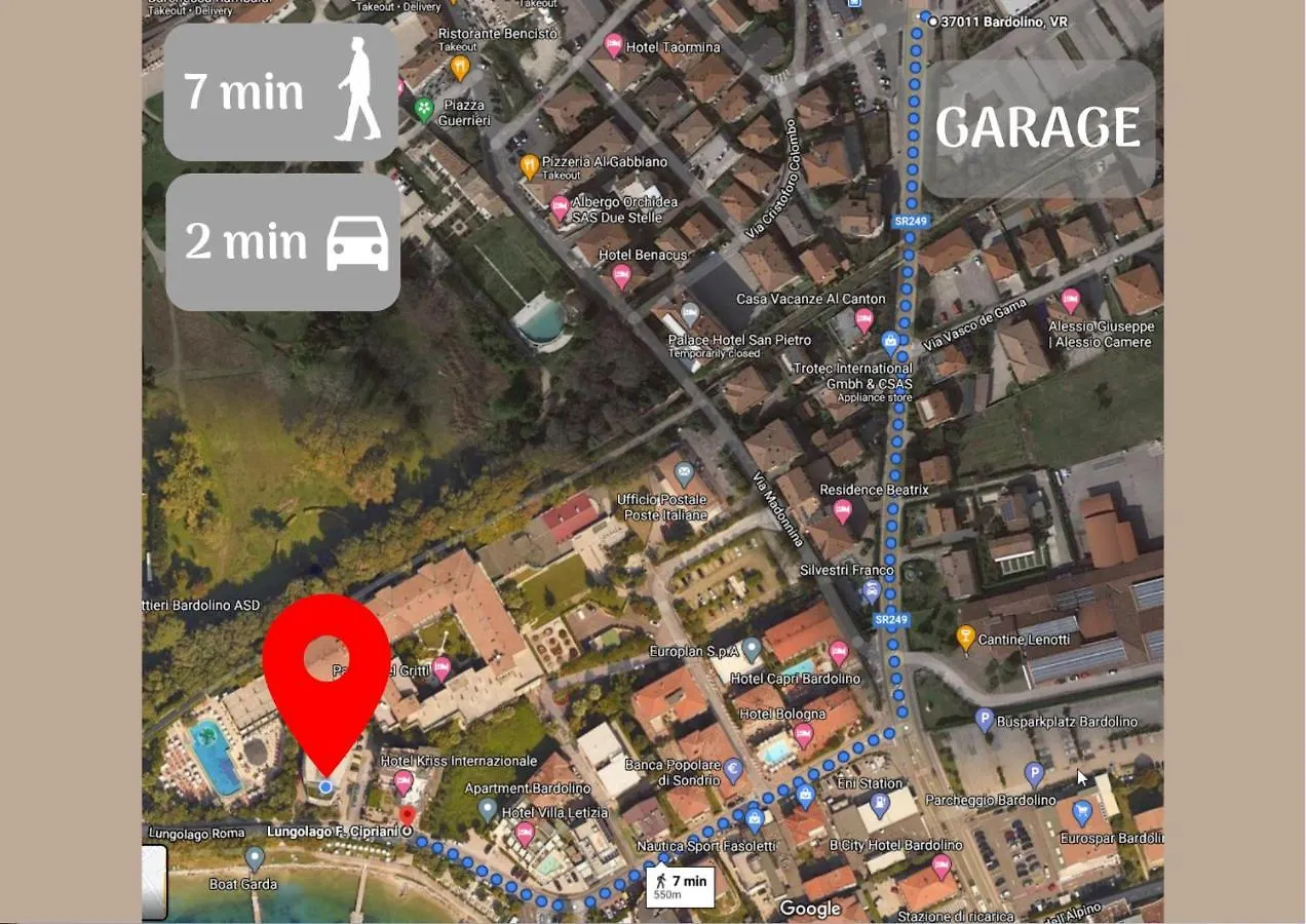 Aparthotel Front Lake Apartment Bardolino Italien